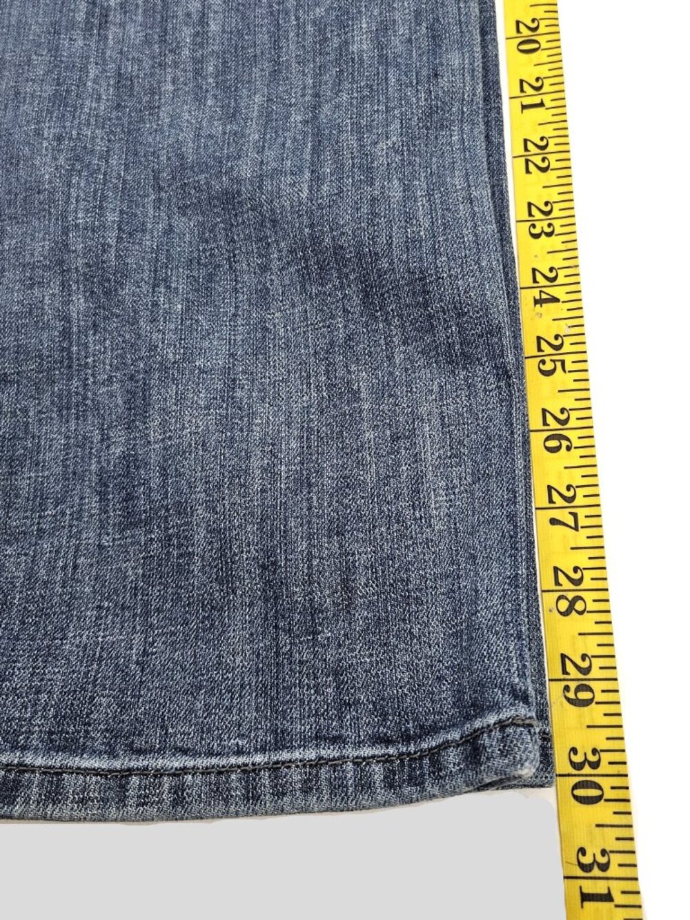 Lot 3 Chicos Size 1 Jeans Blue Gray Turquoise Mid Rise Straight Leg Ankle Pants - Picture 9 of 16
